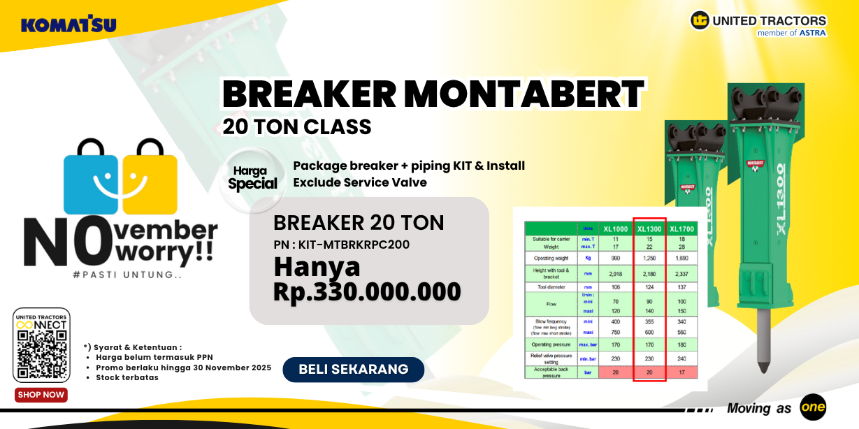 PROMO MONTABERT BREAKER 20T CLASS